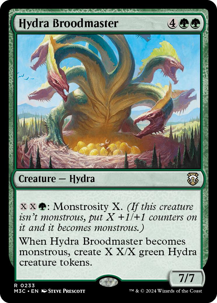 Hydra Broodmaster [Modern Horizons 3 Commander] | Galactic Gamez