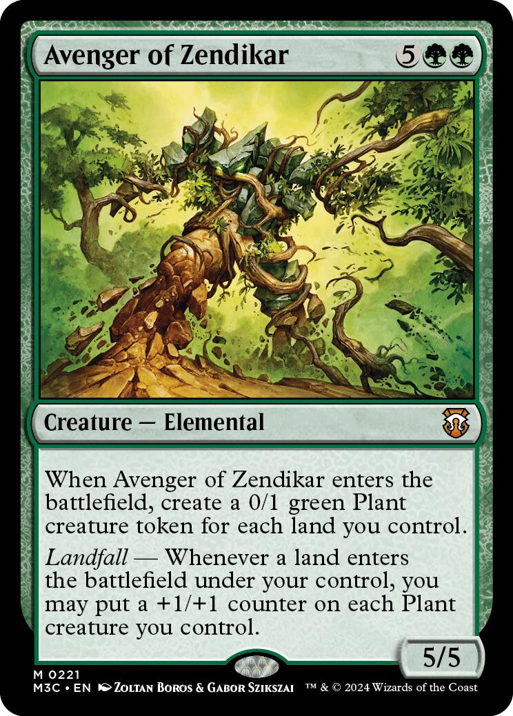 Avenger of Zendikar [Modern Horizons 3 Commander] | Galactic Gamez