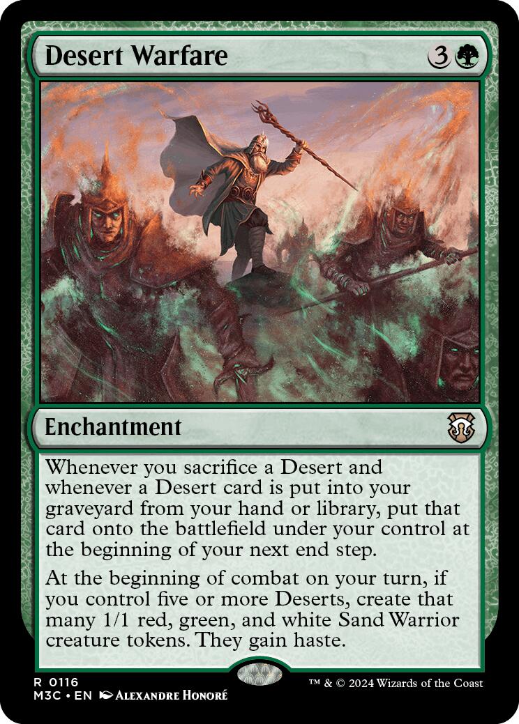 Desert Warfare [Modern Horizons 3 Commander] | Galactic Gamez