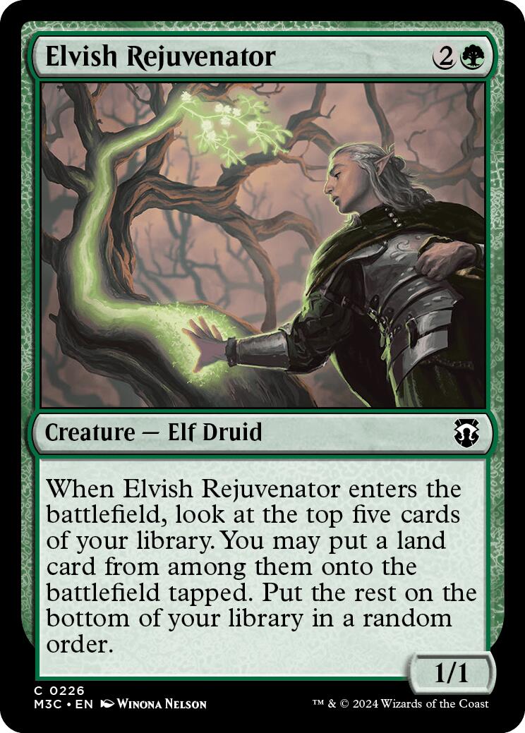 Elvish Rejuvenator [Modern Horizons 3 Commander] | Galactic Gamez