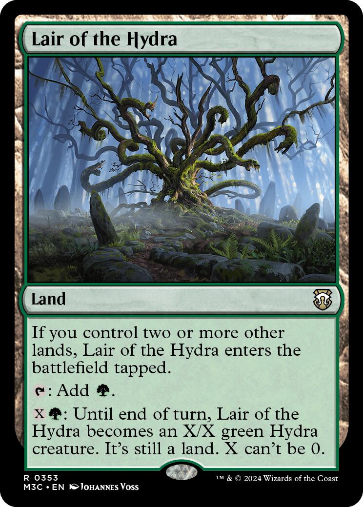 Lair of the Hydra [Modern Horizons 3 Commander] | Galactic Gamez