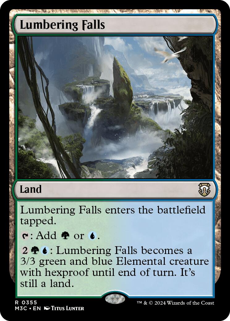 Lumbering Falls [Modern Horizons 3 Commander] | Galactic Gamez