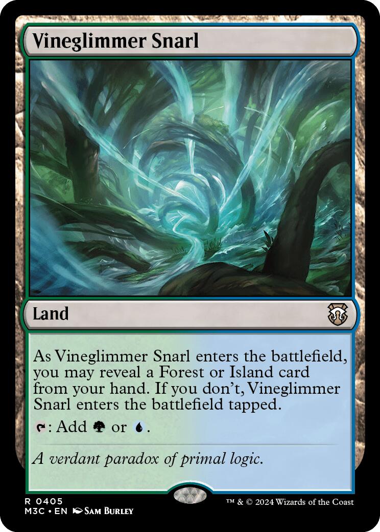 Vineglimmer Snarl [Modern Horizons 3 Commander] | Galactic Gamez