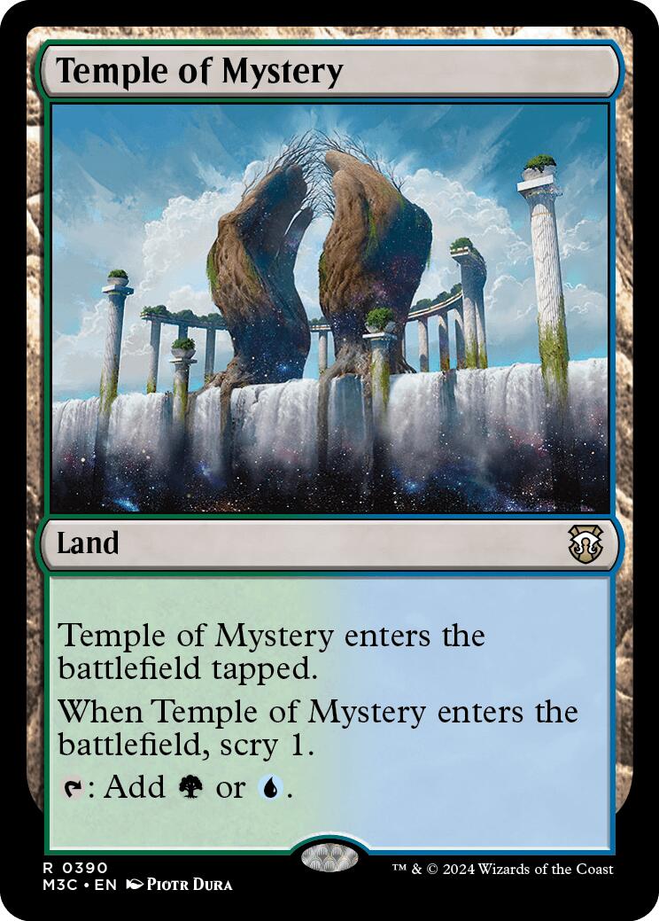 Temple of Mystery [Modern Horizons 3 Commander] | Galactic Gamez