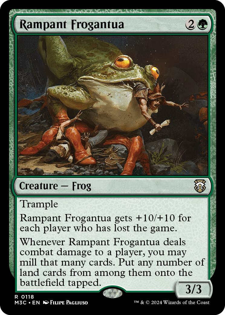 Rampant Frogantua [Modern Horizons 3 Commander] | Galactic Gamez