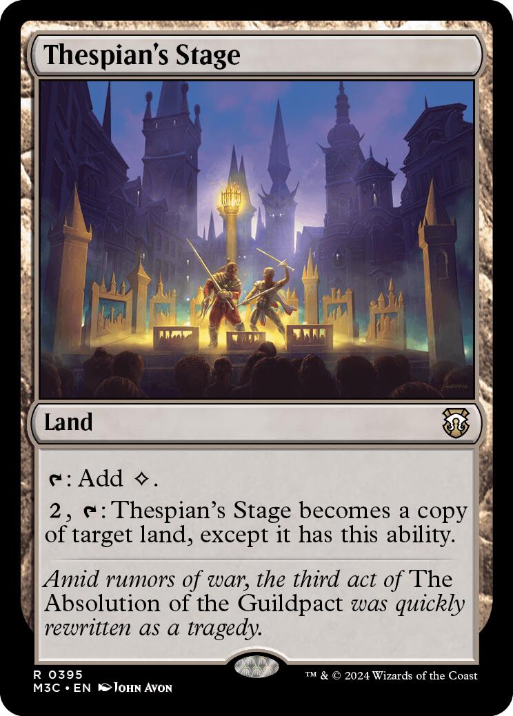 Thespian's Stage [Modern Horizons 3 Commander] | Galactic Gamez