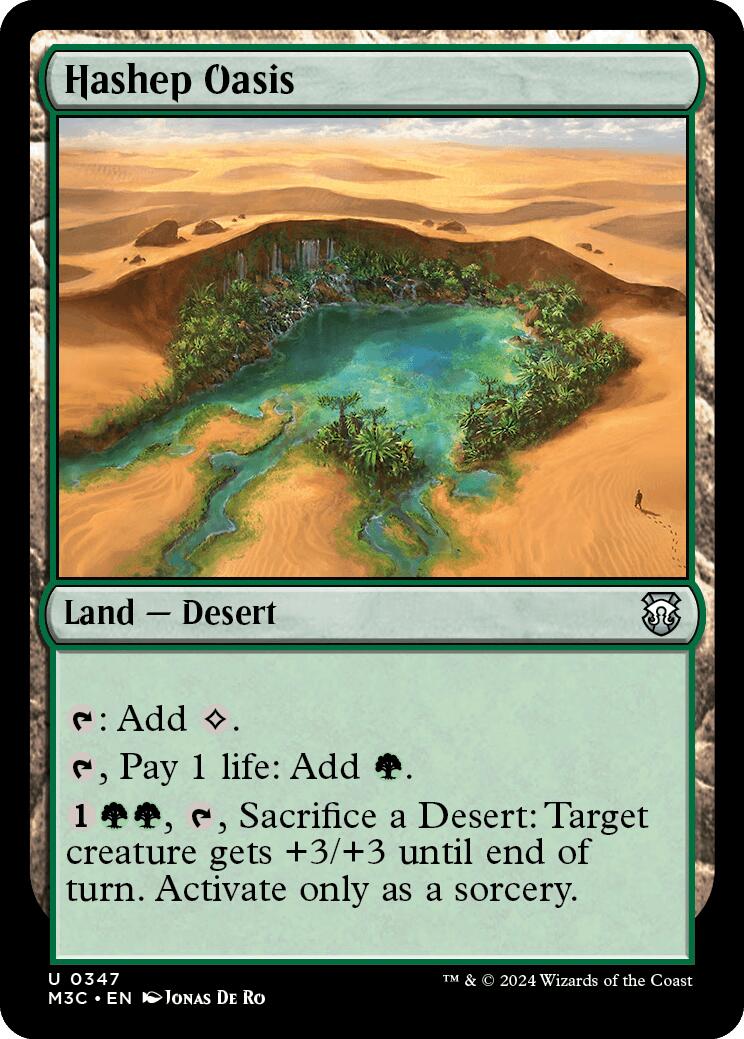 Hashep Oasis [Modern Horizons 3 Commander] | Galactic Gamez