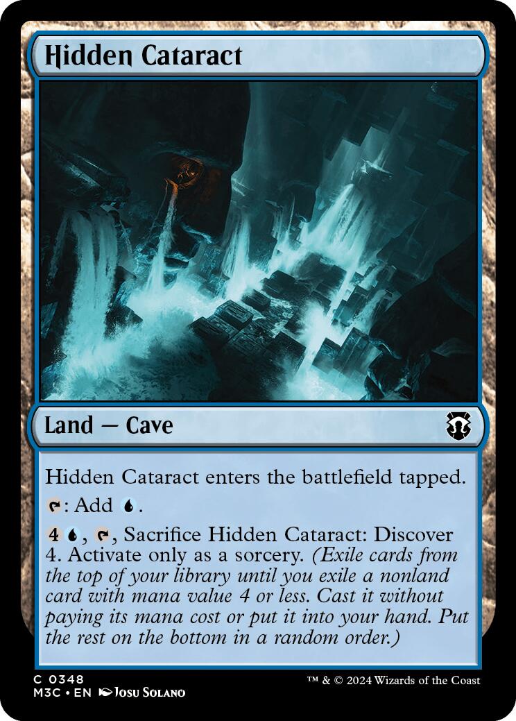 Hidden Cataract [Modern Horizons 3 Commander] | Galactic Gamez