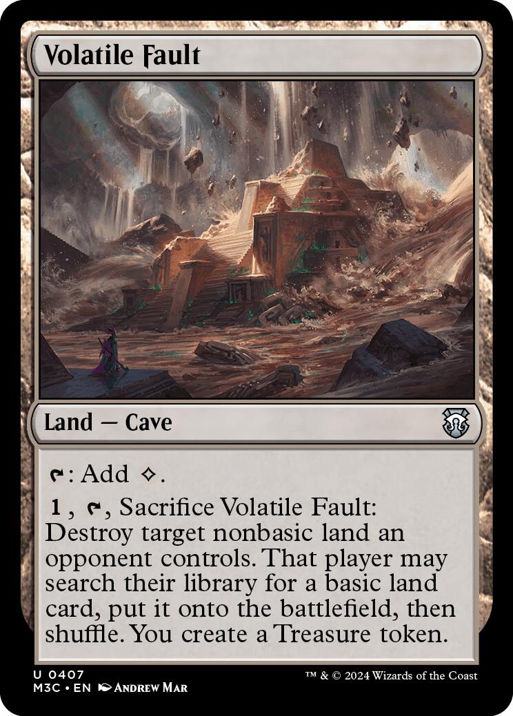 Volatile Fault [Modern Horizons 3 Commander] | Galactic Gamez