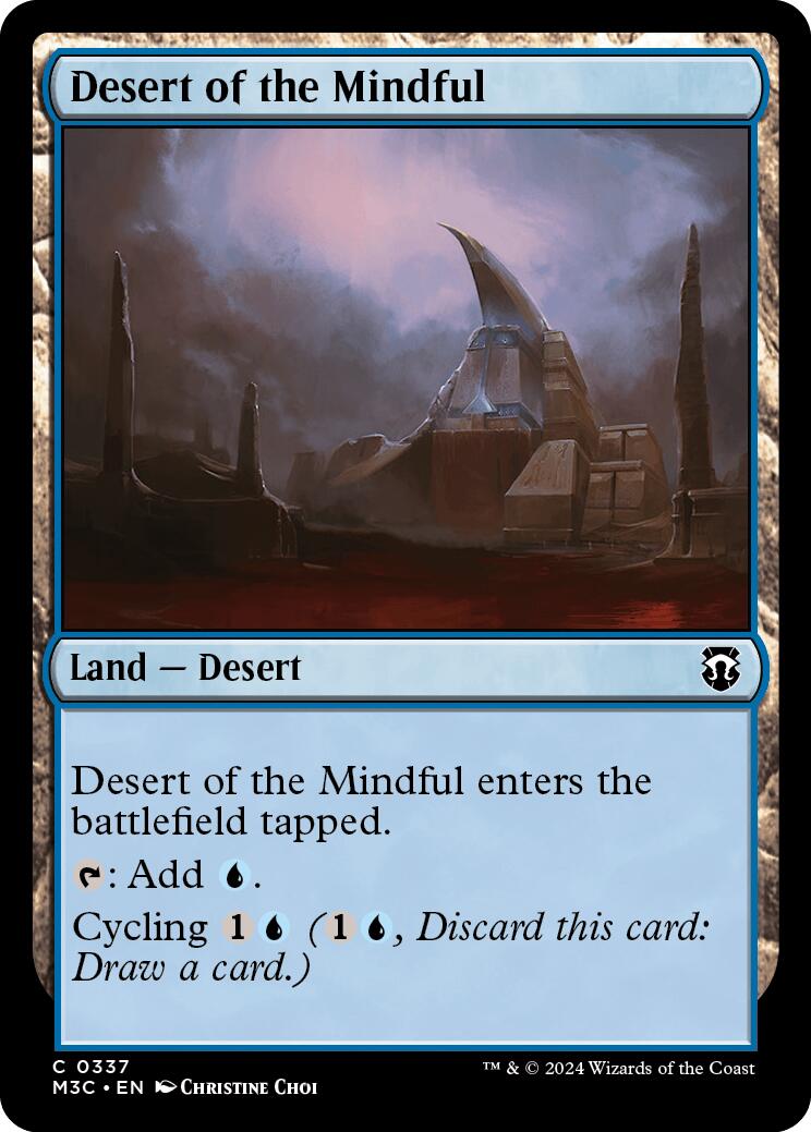 Desert of the Mindful [Modern Horizons 3 Commander] | Galactic Gamez