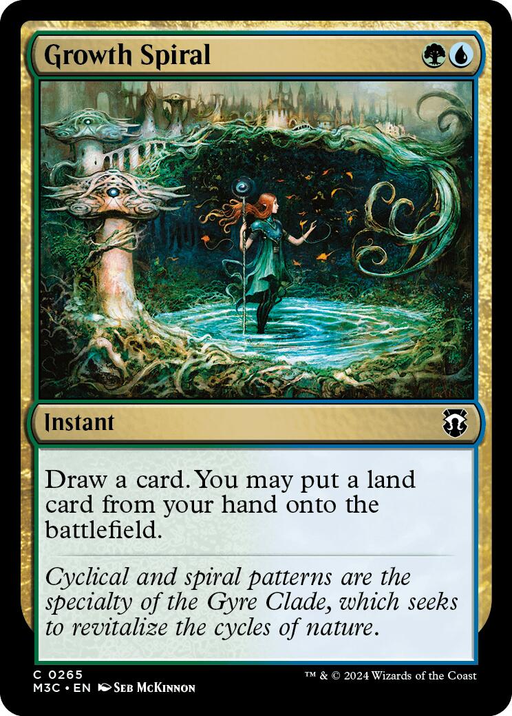 Growth Spiral [Modern Horizons 3 Commander] | Galactic Gamez