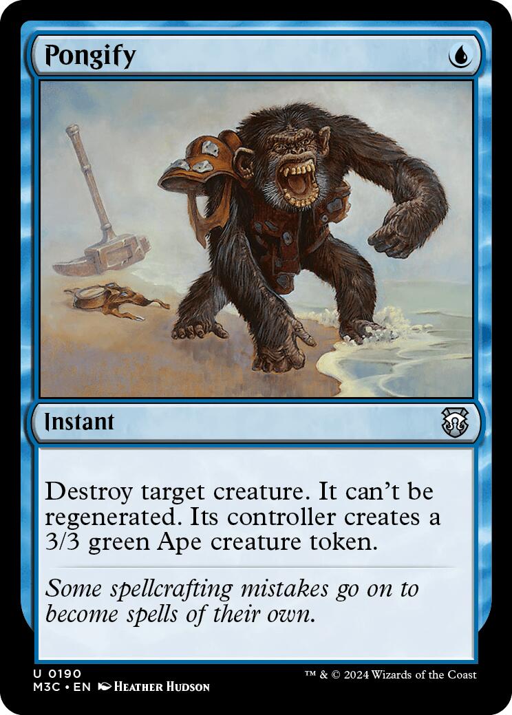 Pongify [Modern Horizons 3 Commander] | Galactic Gamez