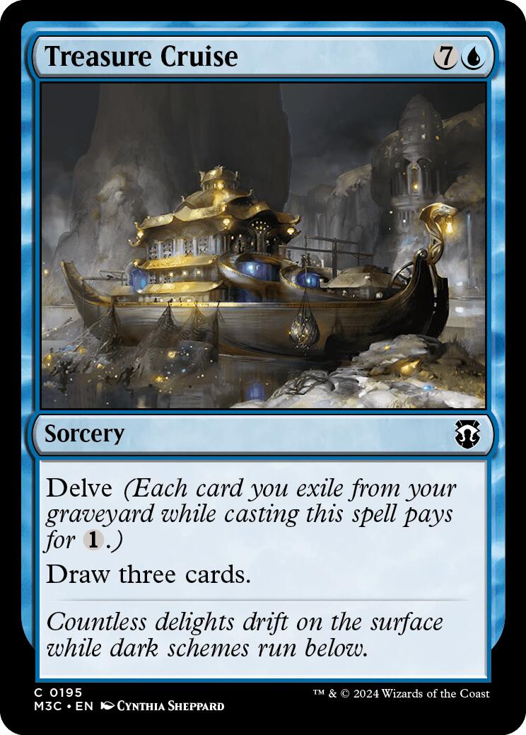 Treasure Cruise [Modern Horizons 3 Commander] | Galactic Gamez