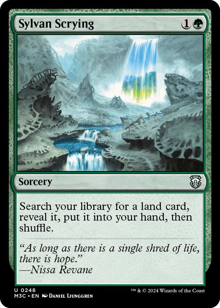 Sylvan Scrying [Modern Horizons 3 Commander] | Galactic Gamez