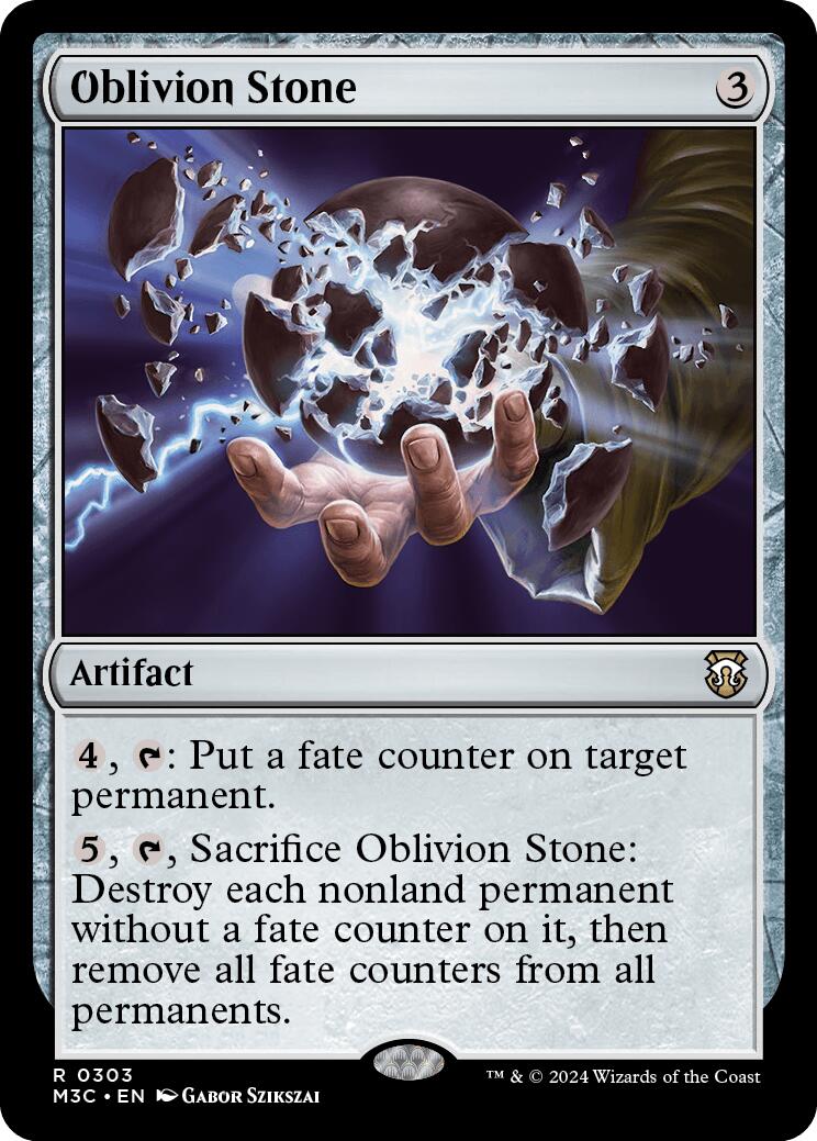 Oblivion Stone [Modern Horizons 3 Commander] | Galactic Gamez