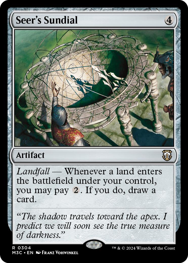 Seer's Sundial [Modern Horizons 3 Commander] | Galactic Gamez