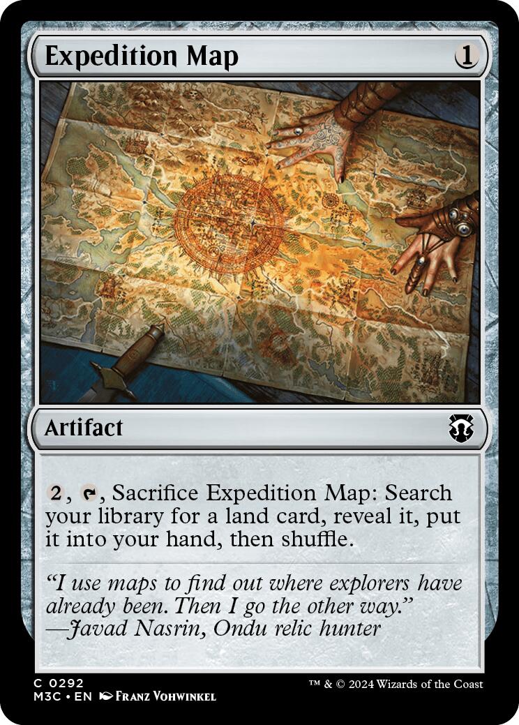 Expedition Map [Modern Horizons 3 Commander] | Galactic Gamez