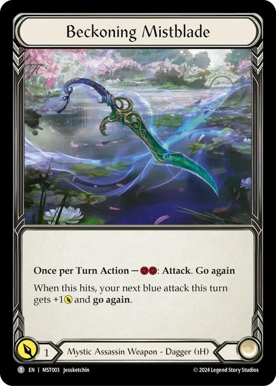 Beckoning Mistblade // Spectral Shield [MST003//MST158] (Part the Mistveil) | Galactic Gamez