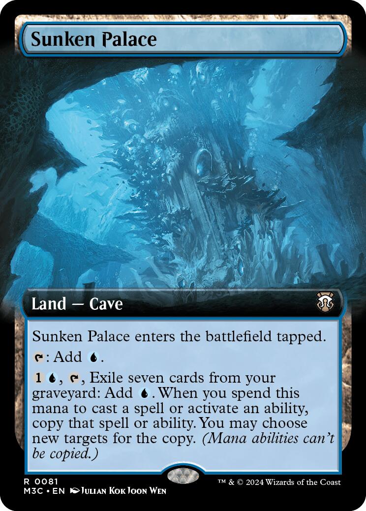 Sunken Palace (Extended Art) [Modern Horizons 3 Commander] | Galactic Gamez