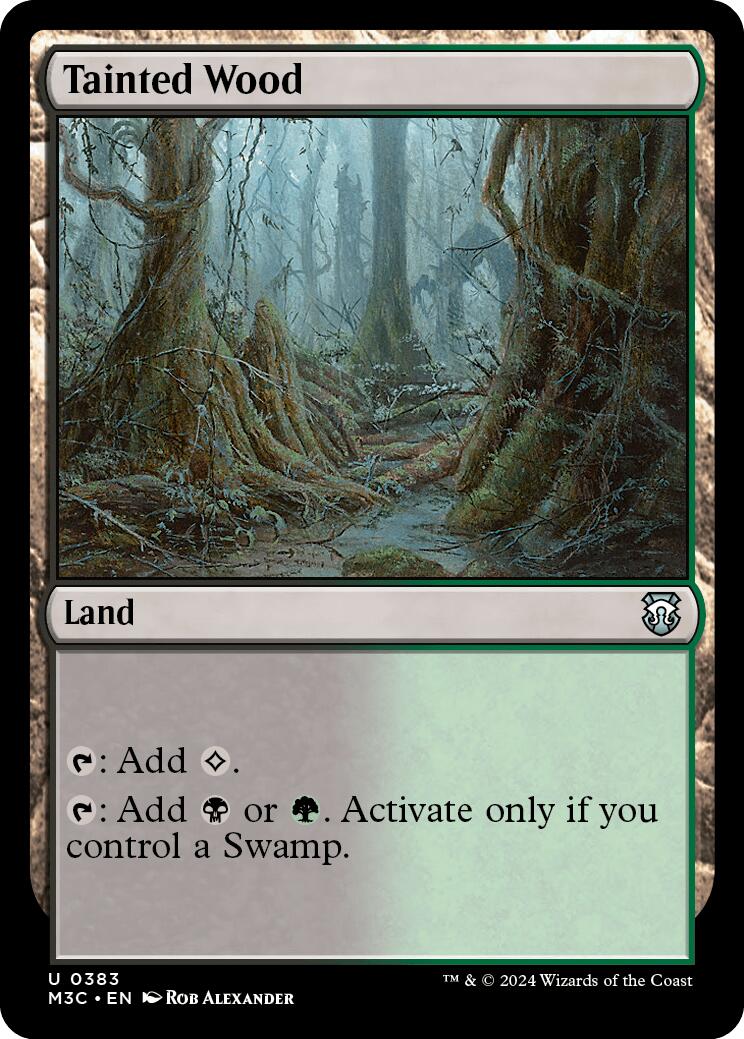 Tainted Wood [Modern Horizons 3 Commander] | Galactic Gamez