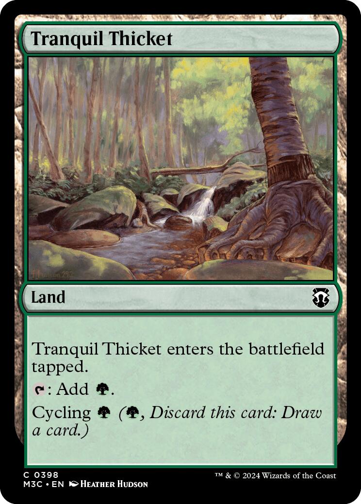 Tranquil Thicket [Modern Horizons 3 Commander] | Galactic Gamez