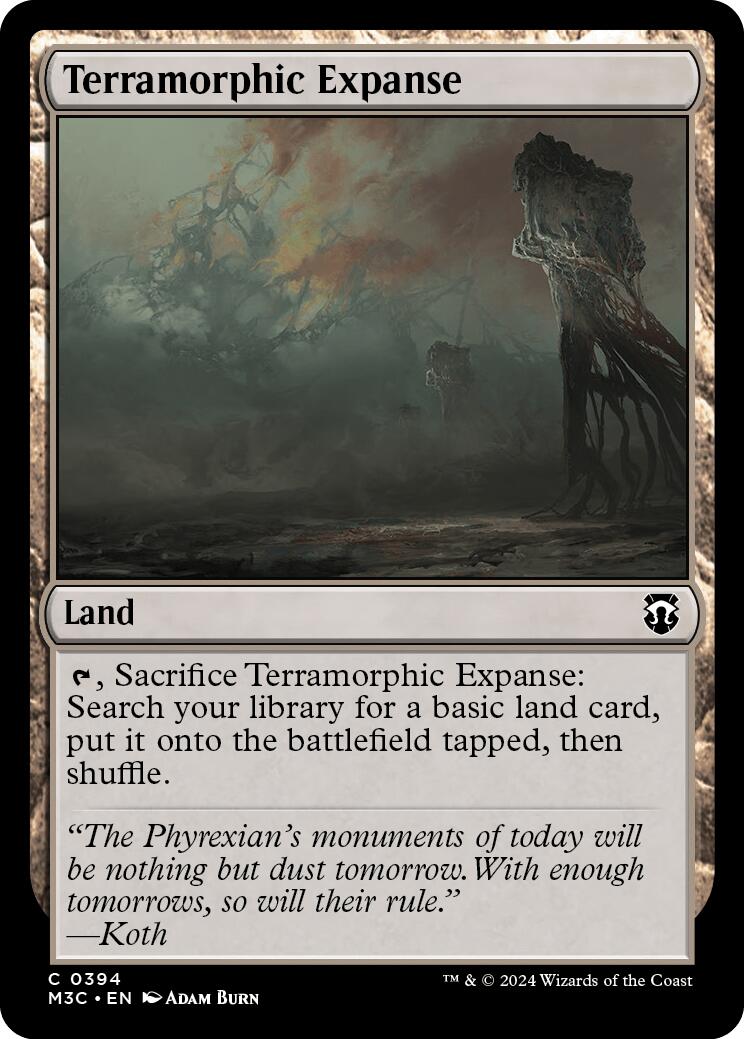 Terramorphic Expanse [Modern Horizons 3 Commander] | Galactic Gamez