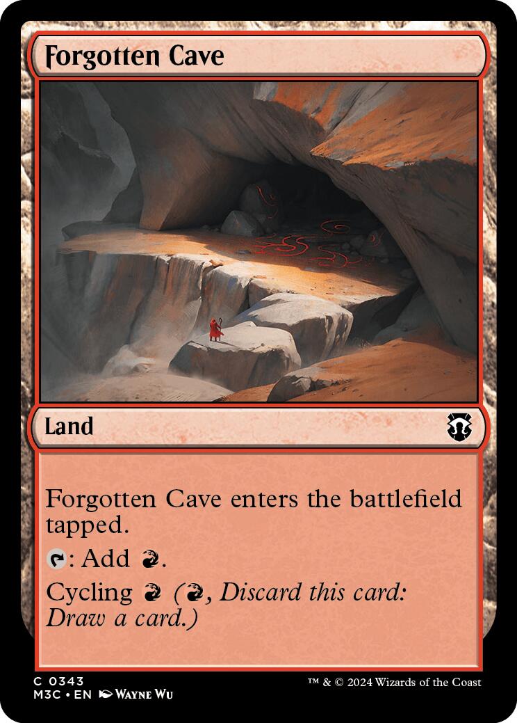 Forgotten Cave [Modern Horizons 3 Commander] | Galactic Gamez