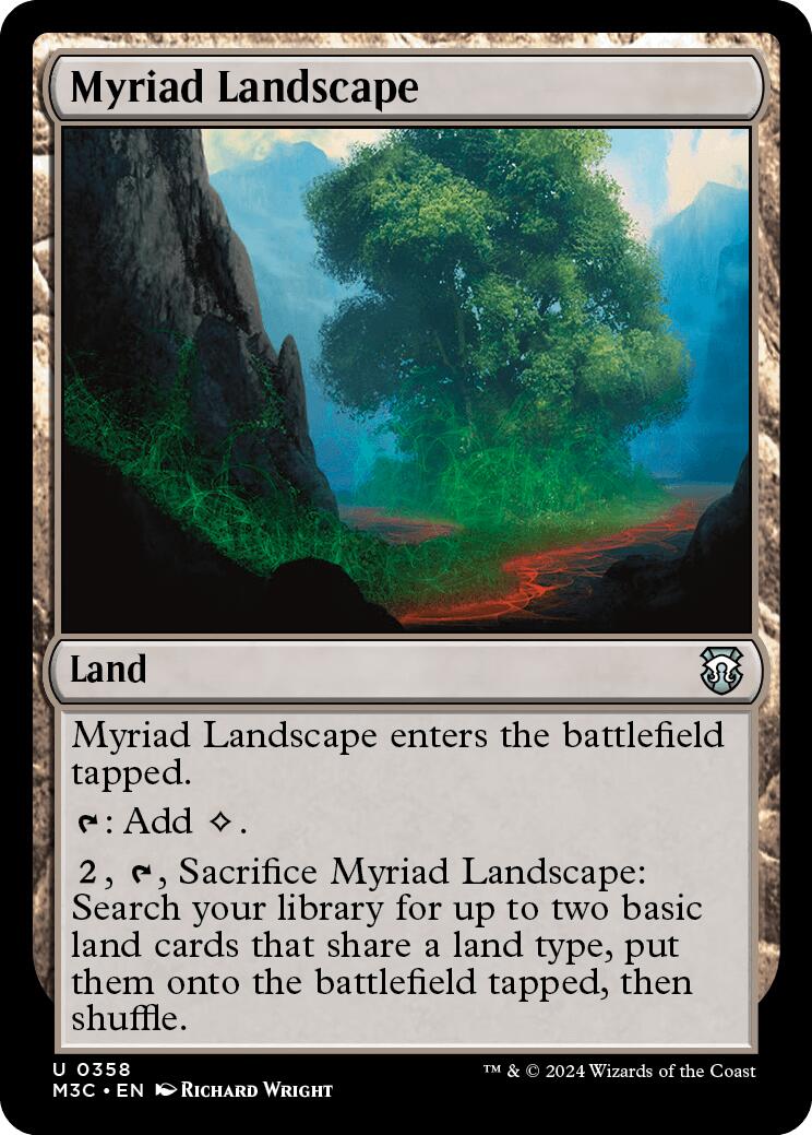 Myriad Landscape [Modern Horizons 3 Commander] | Galactic Gamez