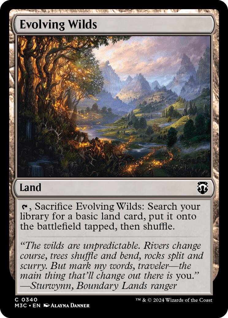 Evolving Wilds [Modern Horizons 3 Commander] | Galactic Gamez