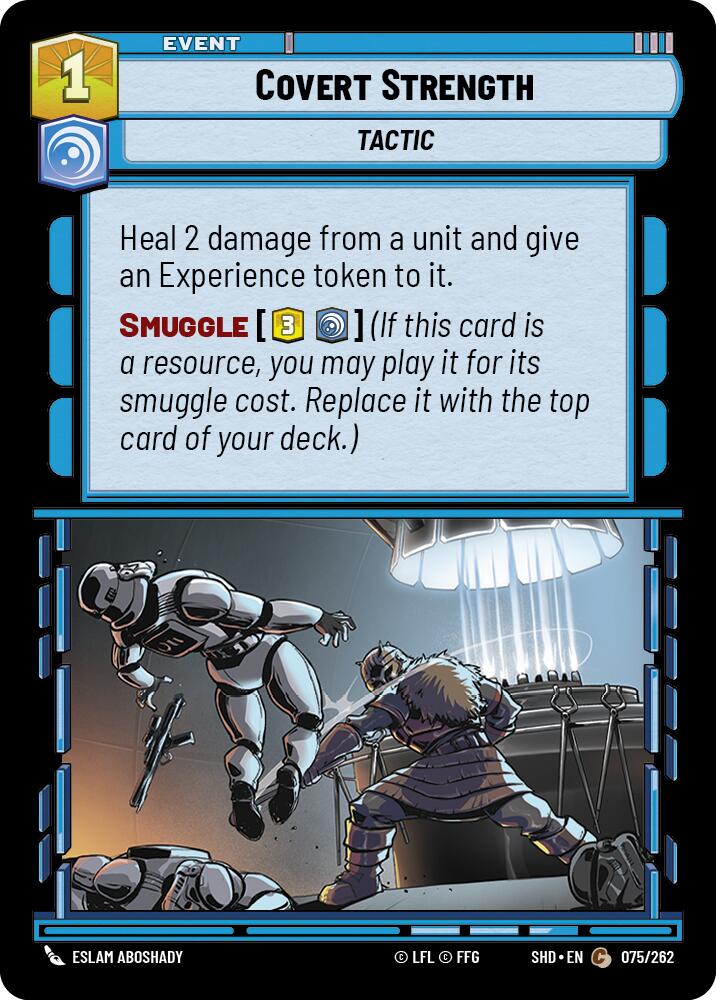 Covert Strength (075/262) (075/262) [Shadows of the Galaxy] | Galactic Gamez