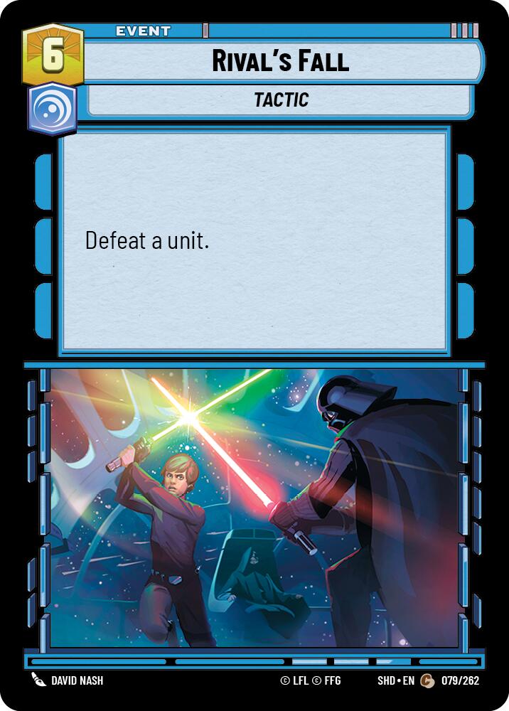 Rival's Fall (079/262) (079/262) [Shadows of the Galaxy] | Galactic Gamez