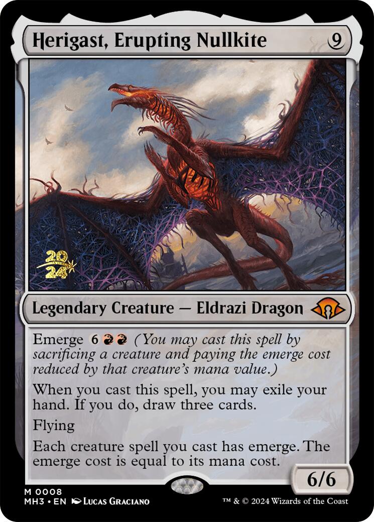 Herigast, Erupting Nullkite [Modern Horizons 3 Prerelease Promos] | Galactic Gamez