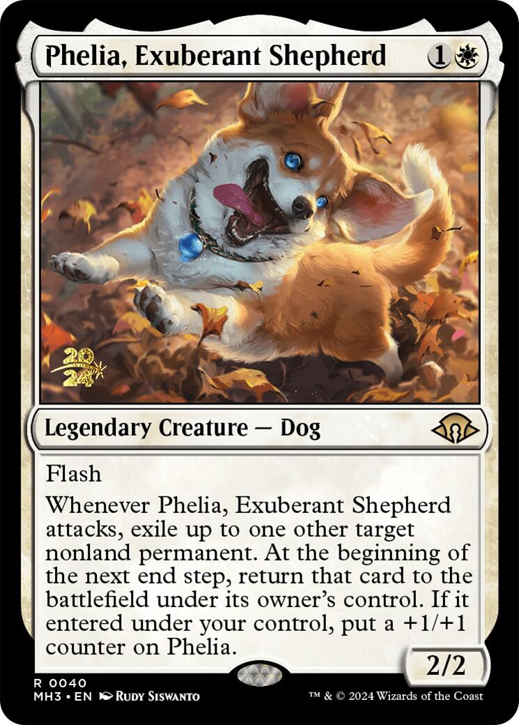 Phelia, Exuberant Shepherd [Modern Horizons 3 Prerelease Promos] | Galactic Gamez