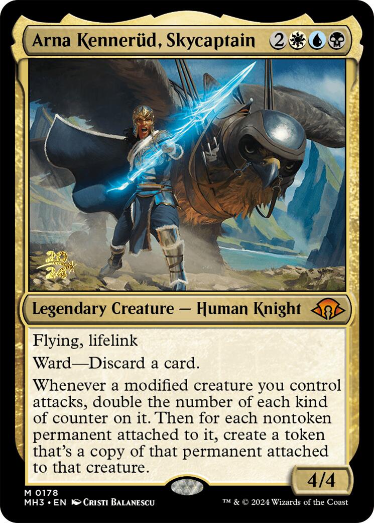 Arna Kennerud, Skycaptain [Modern Horizons 3 Prerelease Promos] | Galactic Gamez