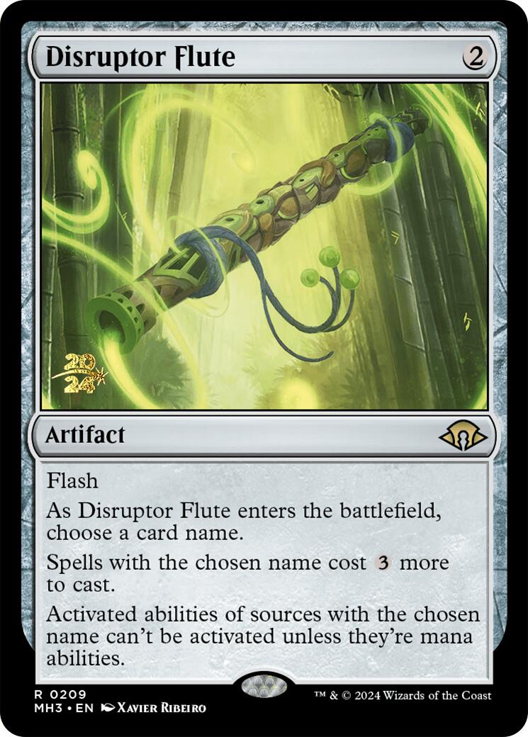 Disruptor Flute [Modern Horizons 3 Prerelease Promos] | Galactic Gamez