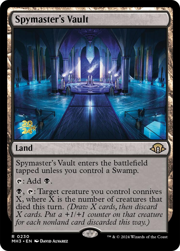 Spymaster's Vault [Modern Horizons 3 Prerelease Promos] | Galactic Gamez