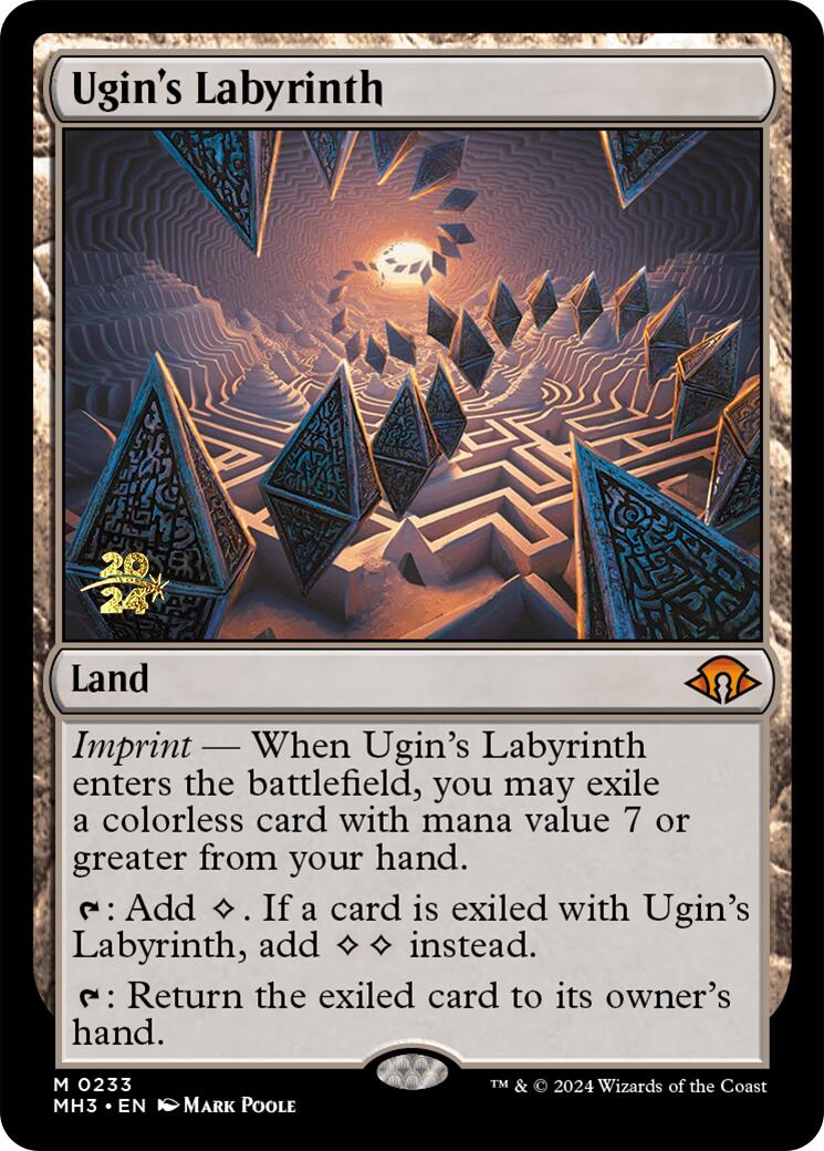 Ugin's Labyrinth [Modern Horizons 3 Prerelease Promos] | Galactic Gamez