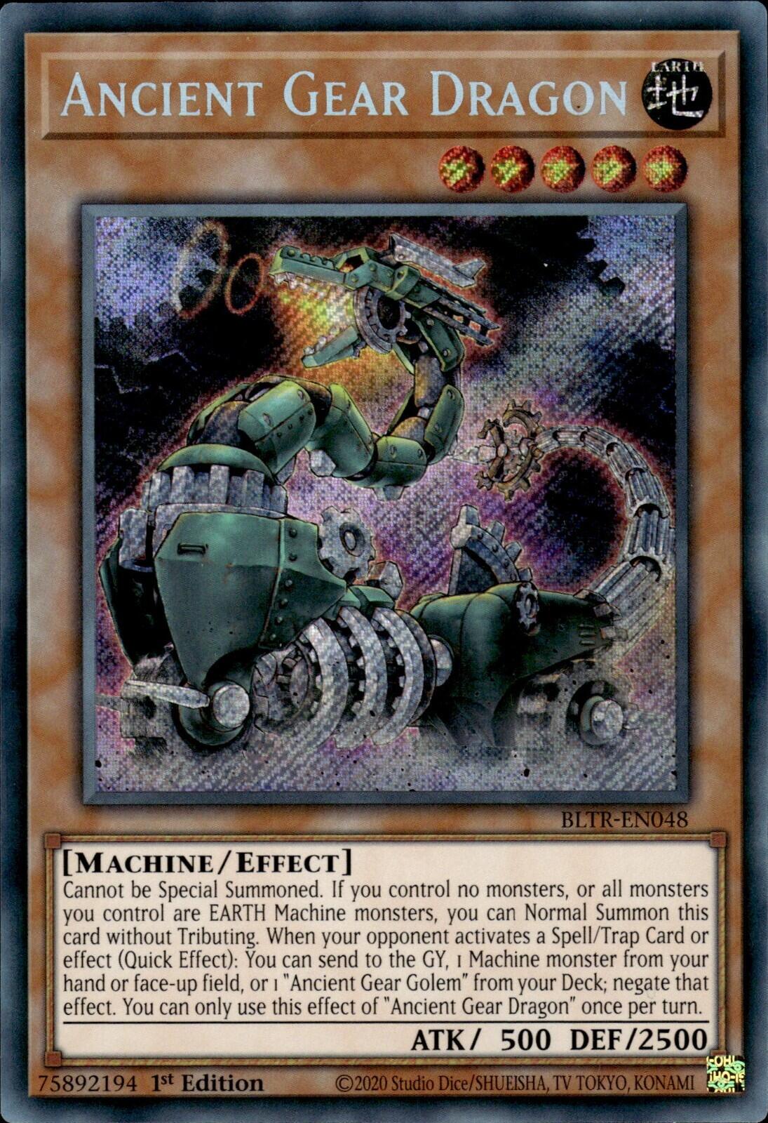 Ancient Gear Dragon [BLTR-EN048] Secret Rare | Galactic Gamez