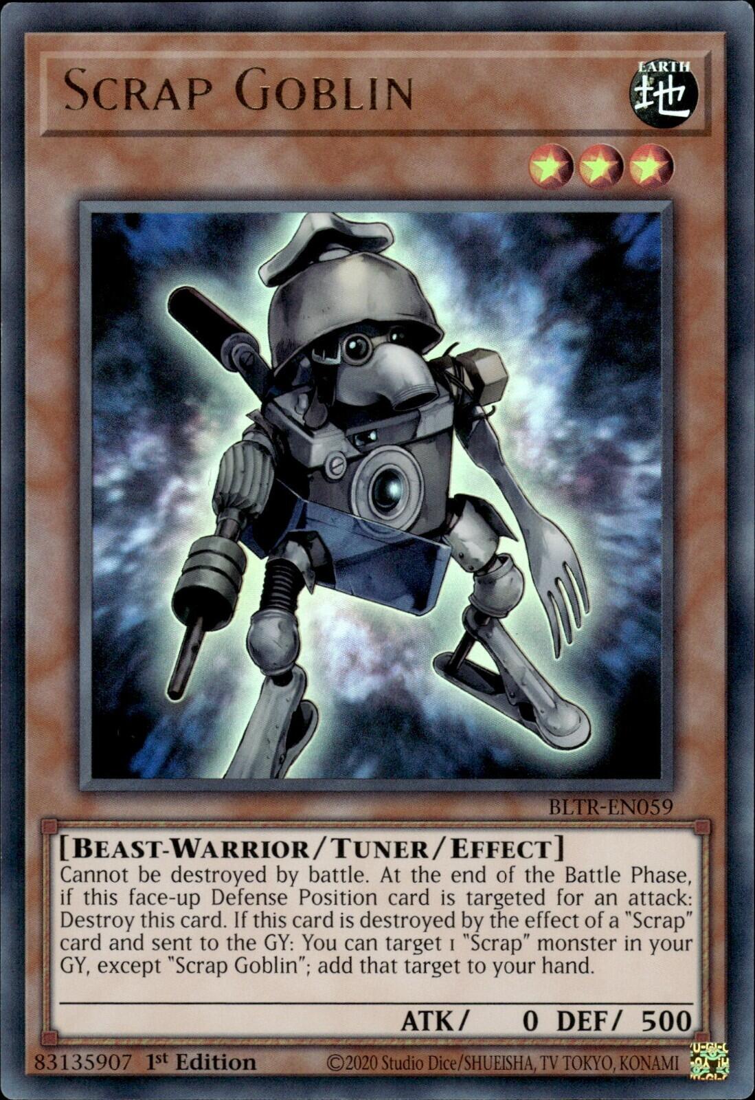 Scrap Goblin [BLTR-EN059] Ultra Rare | Galactic Gamez