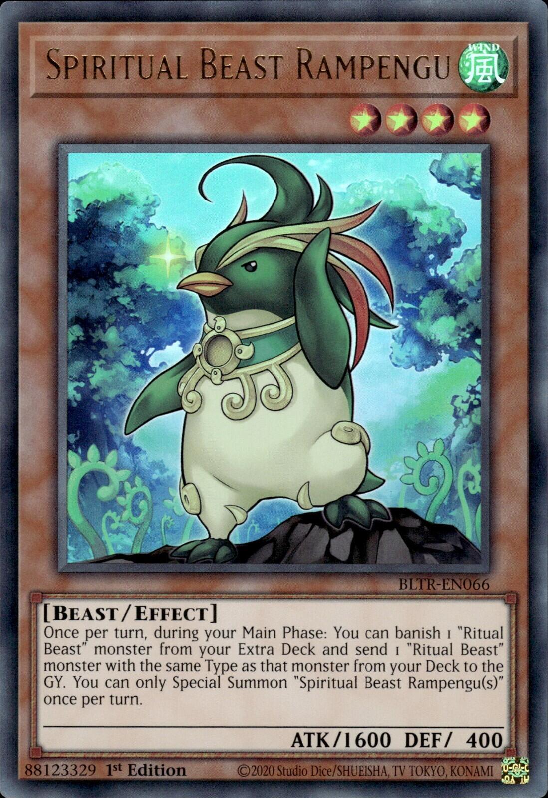 Spiritual Beast Rampengu [BLTR-EN066] Ultra Rare | Galactic Gamez