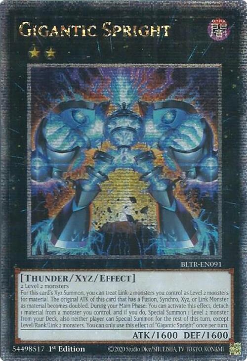 Gigantic Spright (Quarter Century Secret Rare) [BLTR-EN091] Quarter Century Secret Rare | Galactic Gamez