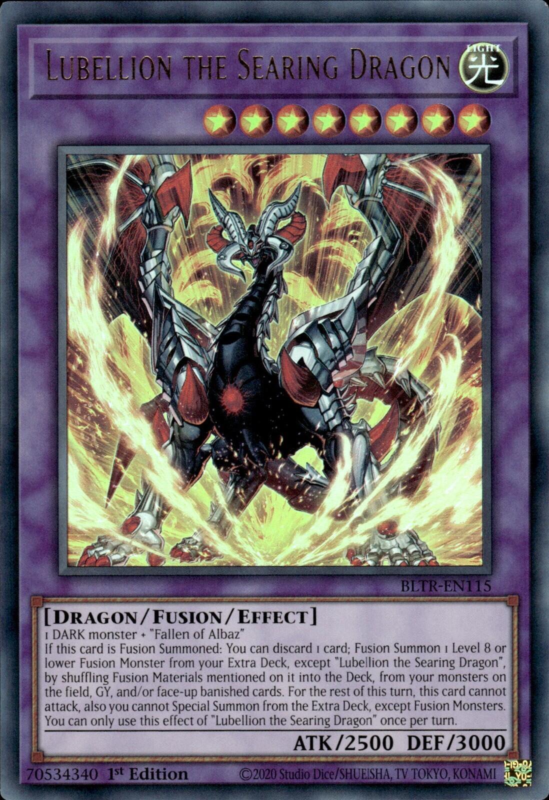 Lubellion the Searing Dragon [BLTR-EN115] Ultra Rare | Galactic Gamez