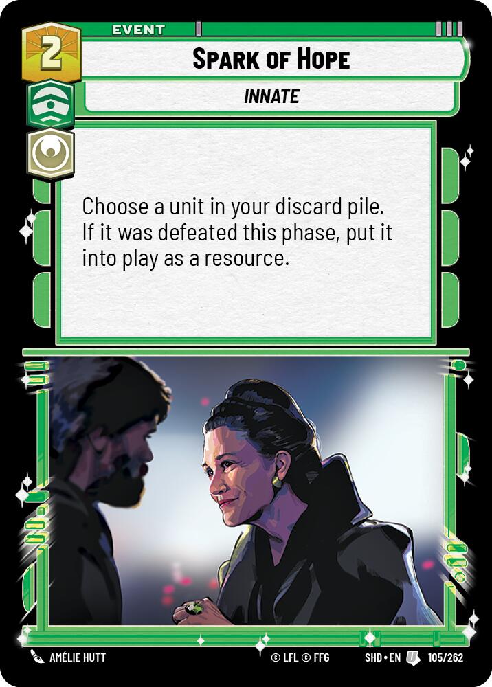 Spark of Hope (105/262) (105/262) [Shadows of the Galaxy] | Galactic Gamez