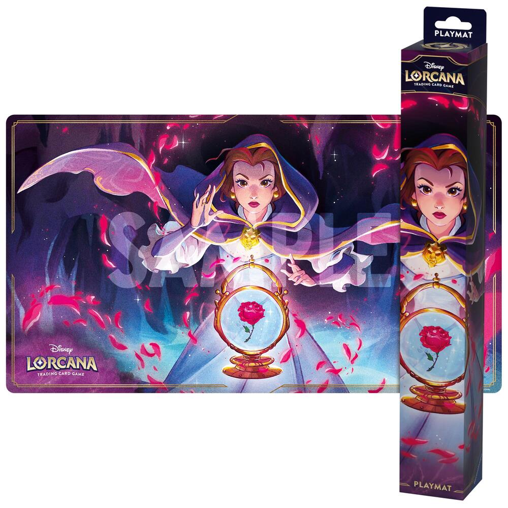 Disney Lorcana - Belle Accomplished Mystic Playmat | Galactic Gamez