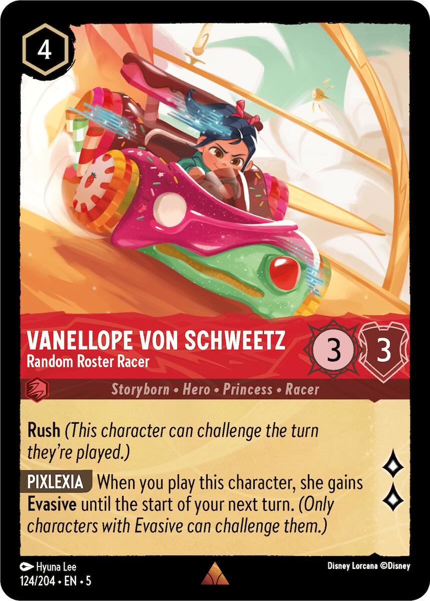 Vanellope von Schweetz - Random Roster Racer (124/204) [Shimmering Skies] | Galactic Gamez