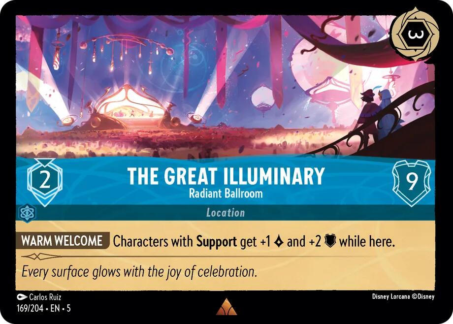 The Great Illuminary - Radiant Ballroom (169/204) [Shimmering Skies] | Galactic Gamez