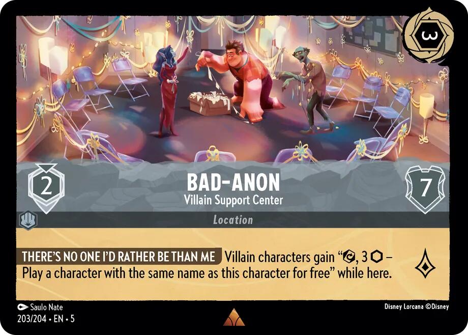 Bad-Anon - Villain Support Center (203/204) [Shimmering Skies] | Galactic Gamez