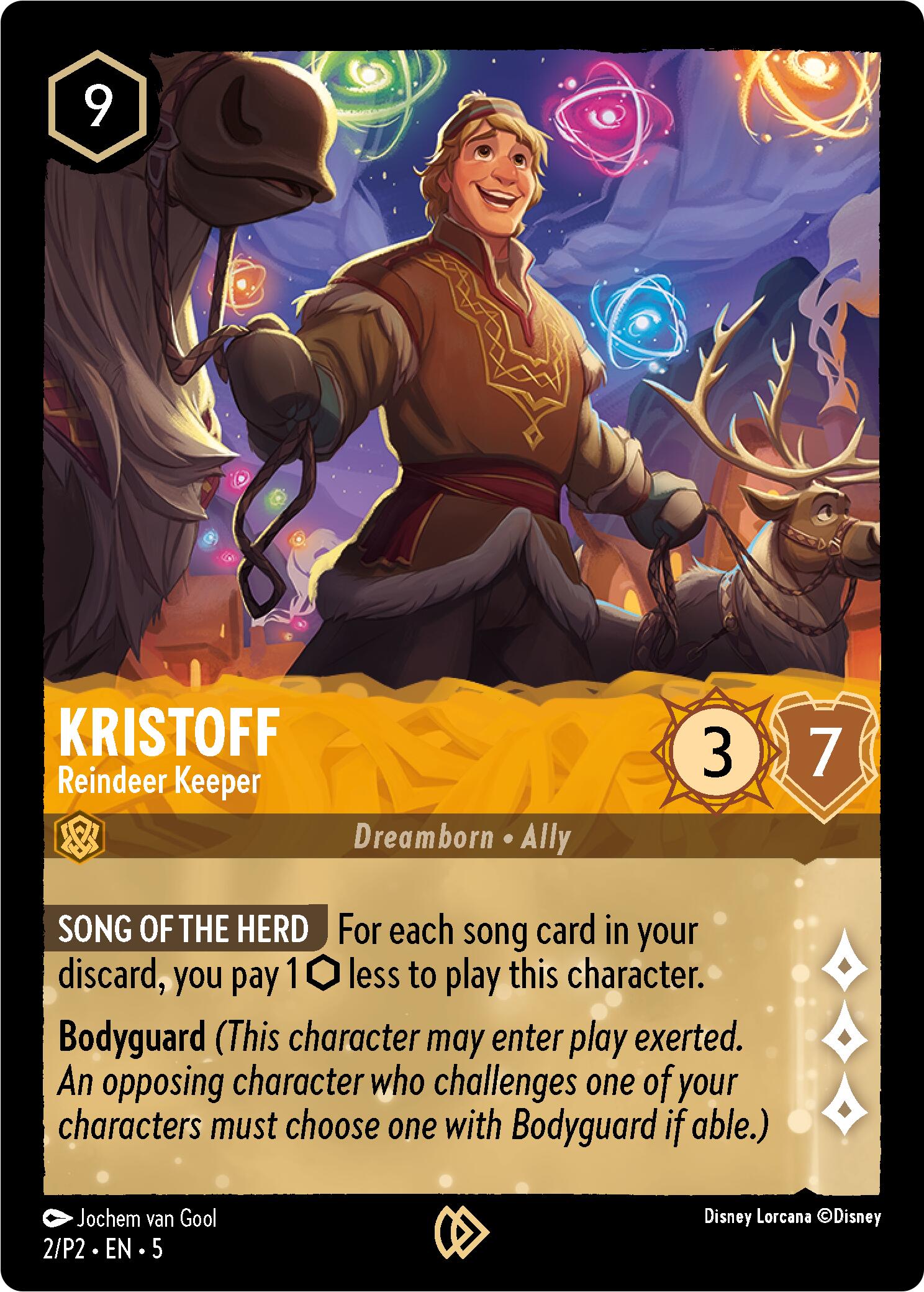 Kristoff - Reindeer Keeper (2) [Promo Cards] | Galactic Gamez