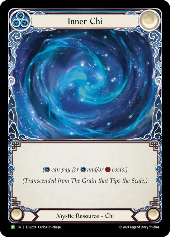 The Grain that Tips the Scale // Inner Chi [LGS289] (Promo)  Rainbow Foil | Galactic Gamez