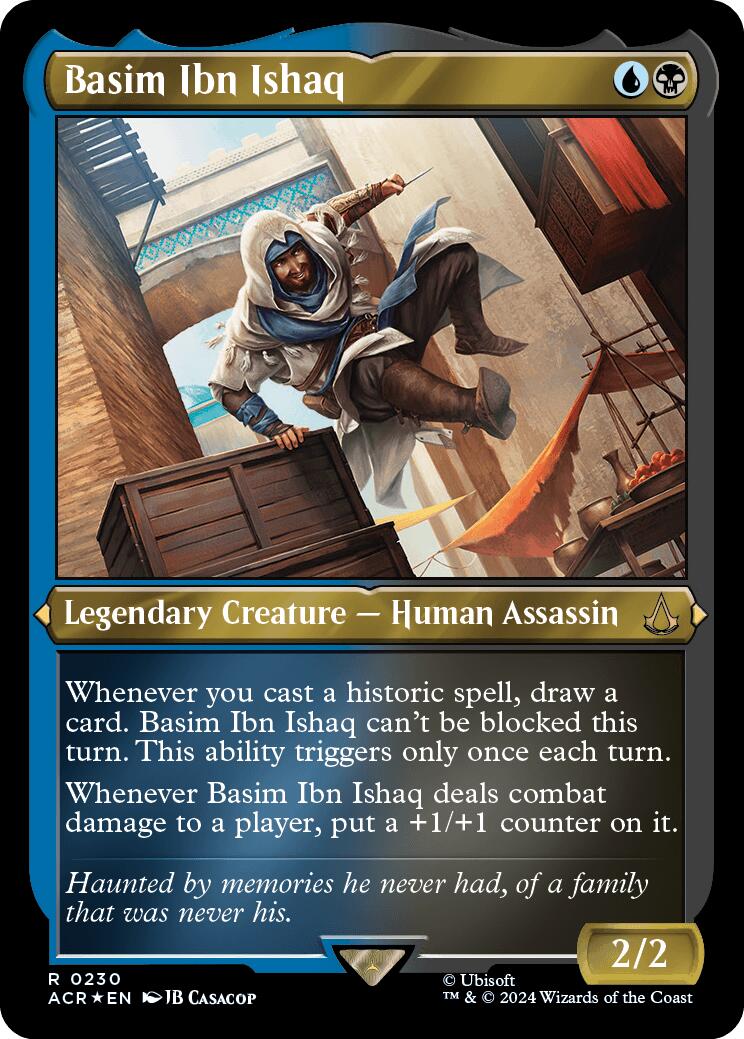 Basim Ibn Ishaq (Foil Etched) [Assassin's Creed] | Galactic Gamez